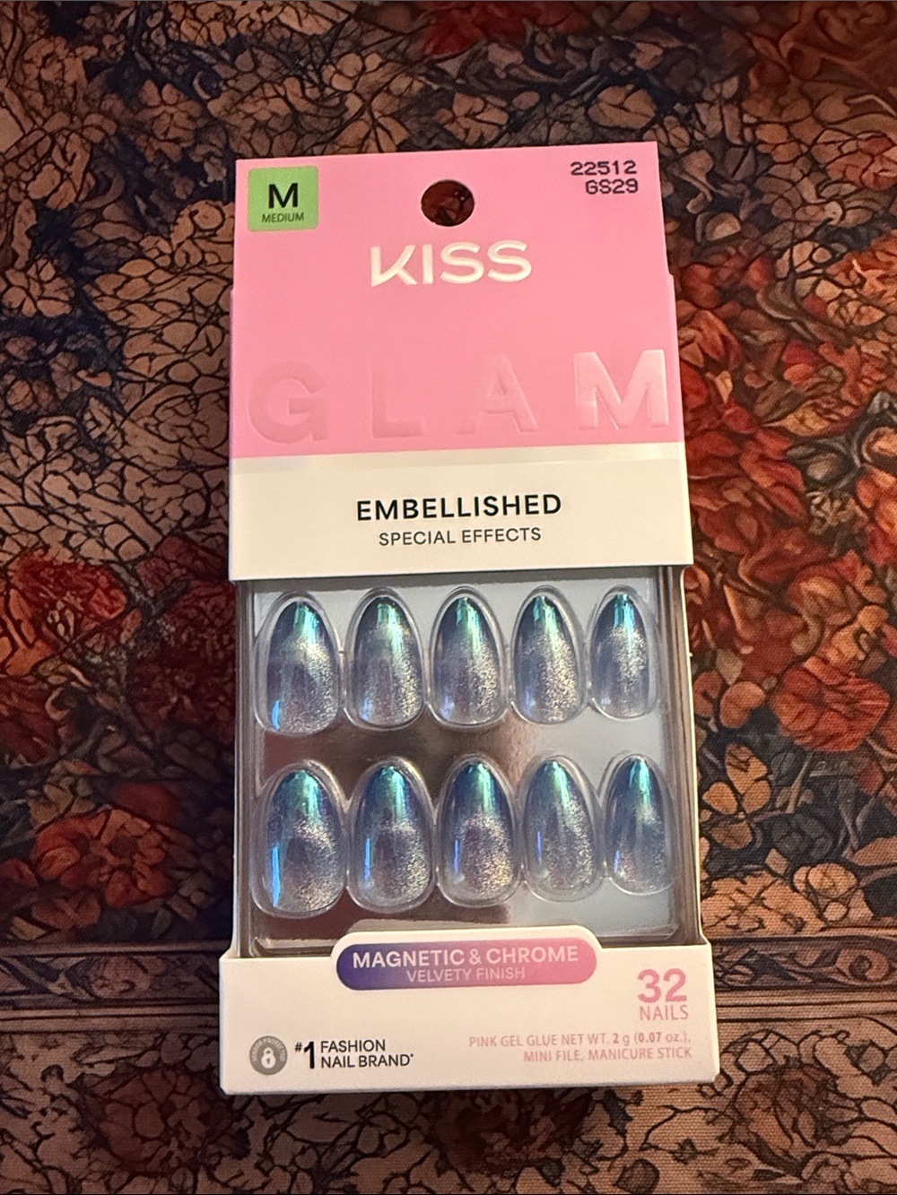 KISS Embellished Special Effect Nails (Magnetic and Chrome Finish)